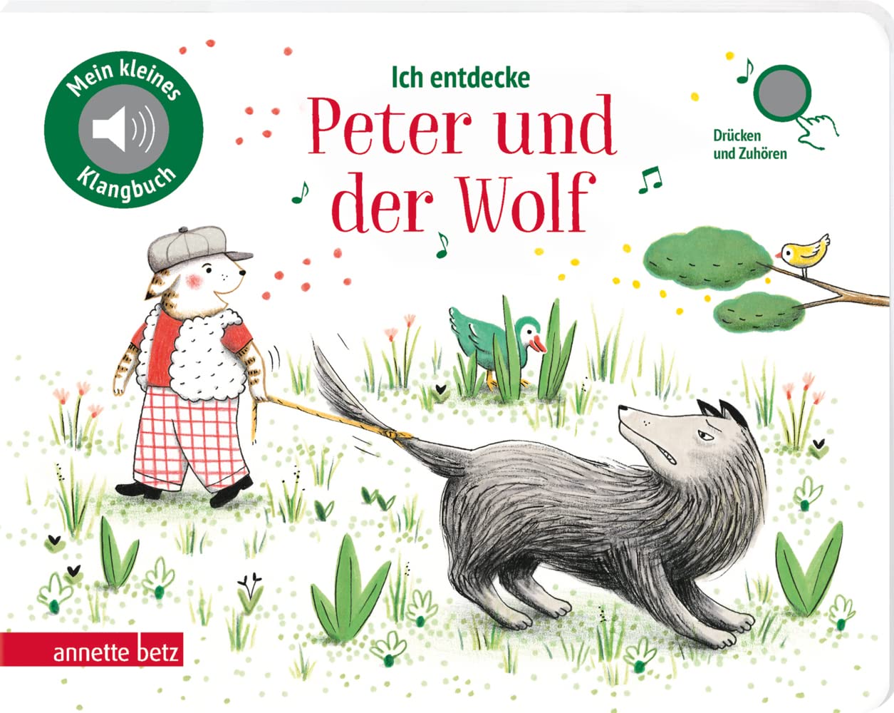 Ich entdecke Peter und der Wolf (Mein kleines Klangbuch): Pappbilderbuch mit Sound in hochwertiger Qualität Sheet Music