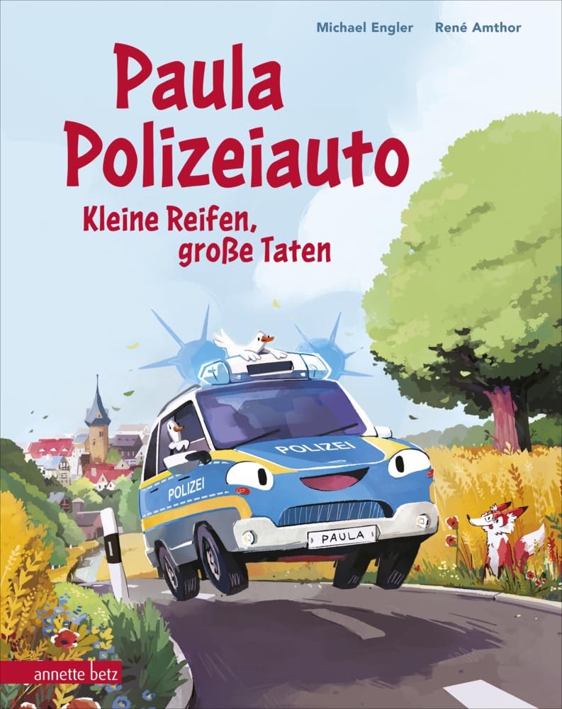 Paula Polizeiauto - Kleine Reifen, große Taten: Abenteuer-Bilderbuch ab 4 Jahren mit sprechenden Autos Non-fiction