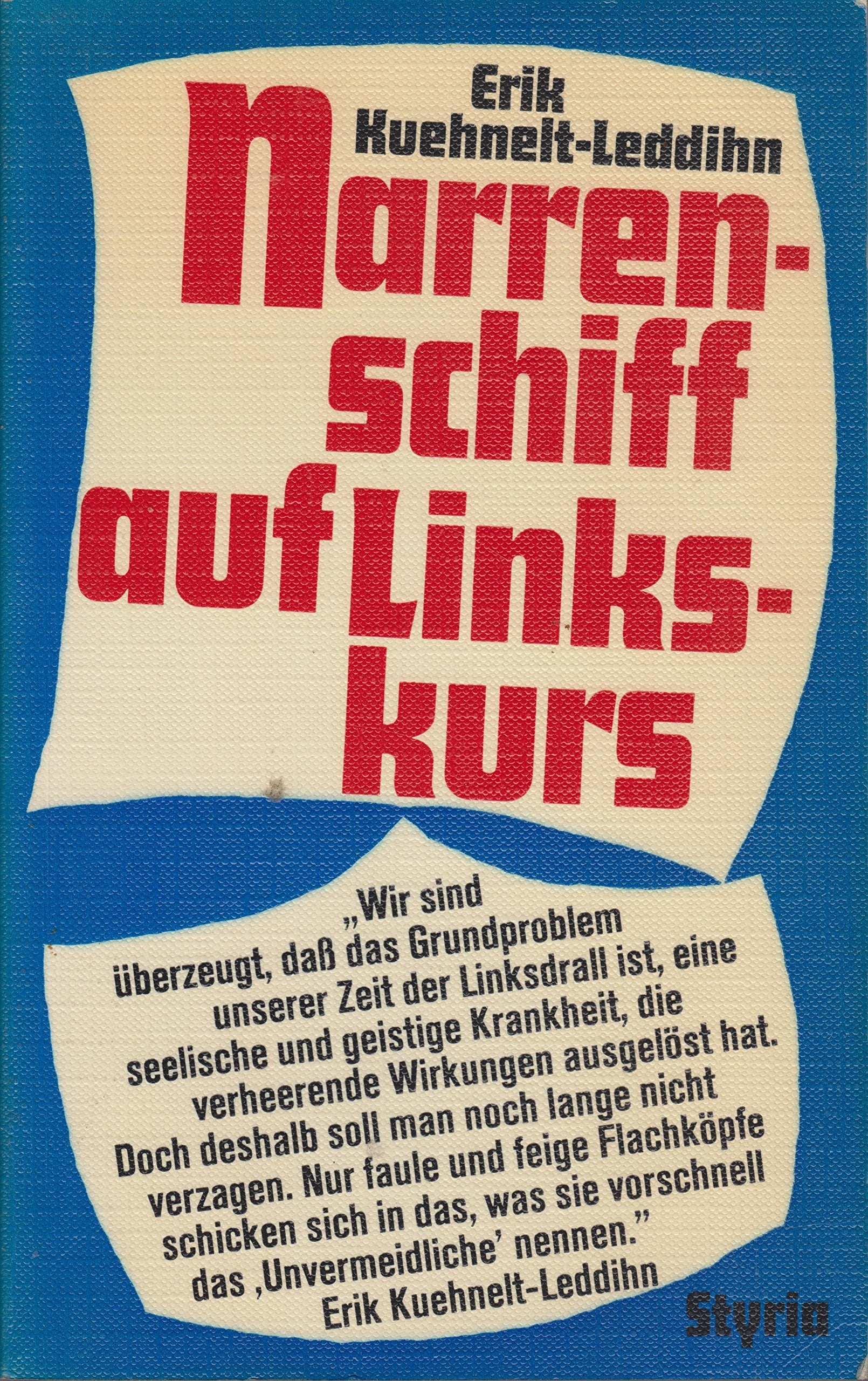 Narrenschiff auf Linkskurs. Ein Panorama für Erwachsene. Books