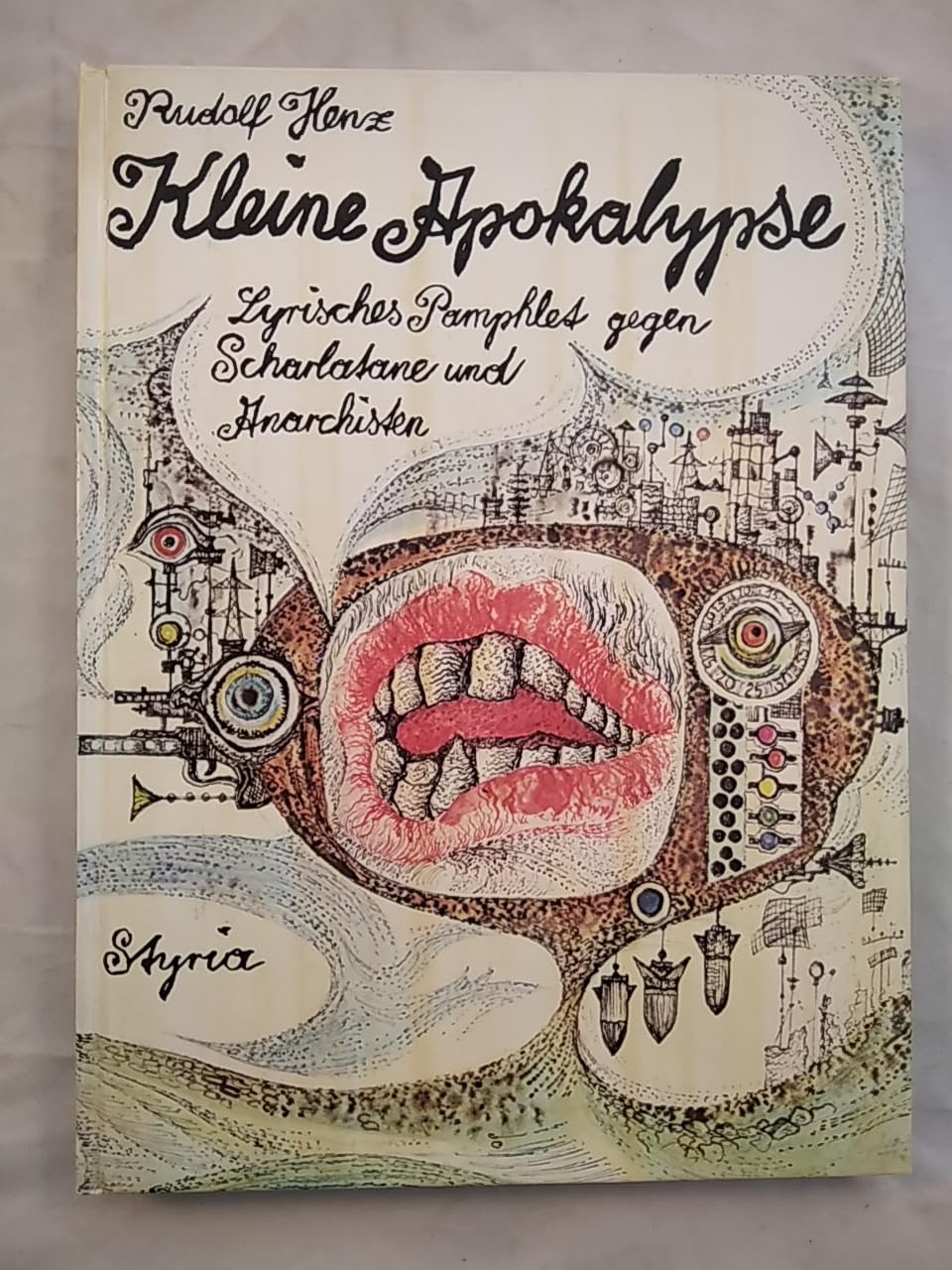 Kleine Apokalypse: Lyrisches Pamphlet gegen Scharlatane u. Anarchisten (German Edition) Books