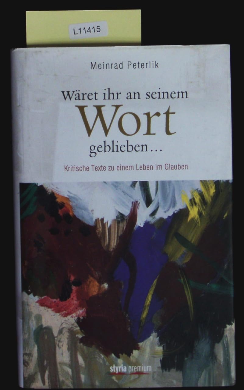 Wäret ihr an seinem Wort geblieben ... Film, Art & Culture