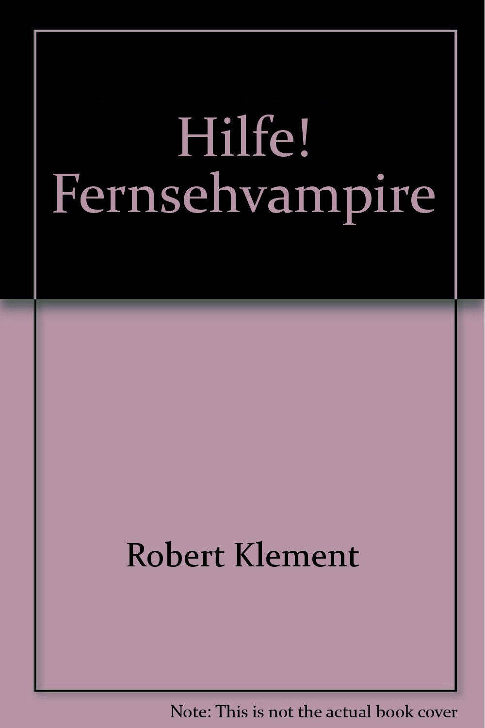 Hilfe! Fernseh-Vampire Books