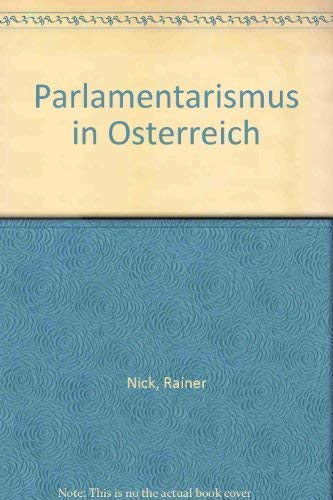 Parlamentarismus in Österreich. Books