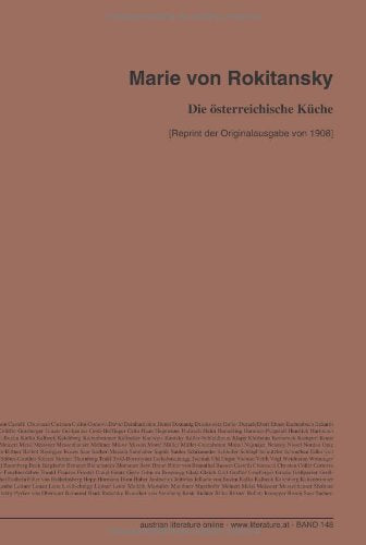 Die österreichische Küche: book