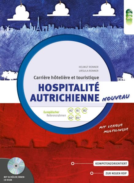 Hospitalité autrichienne NOUVEAU + CD-ROM + Lexique multilingue Learning & Reference
