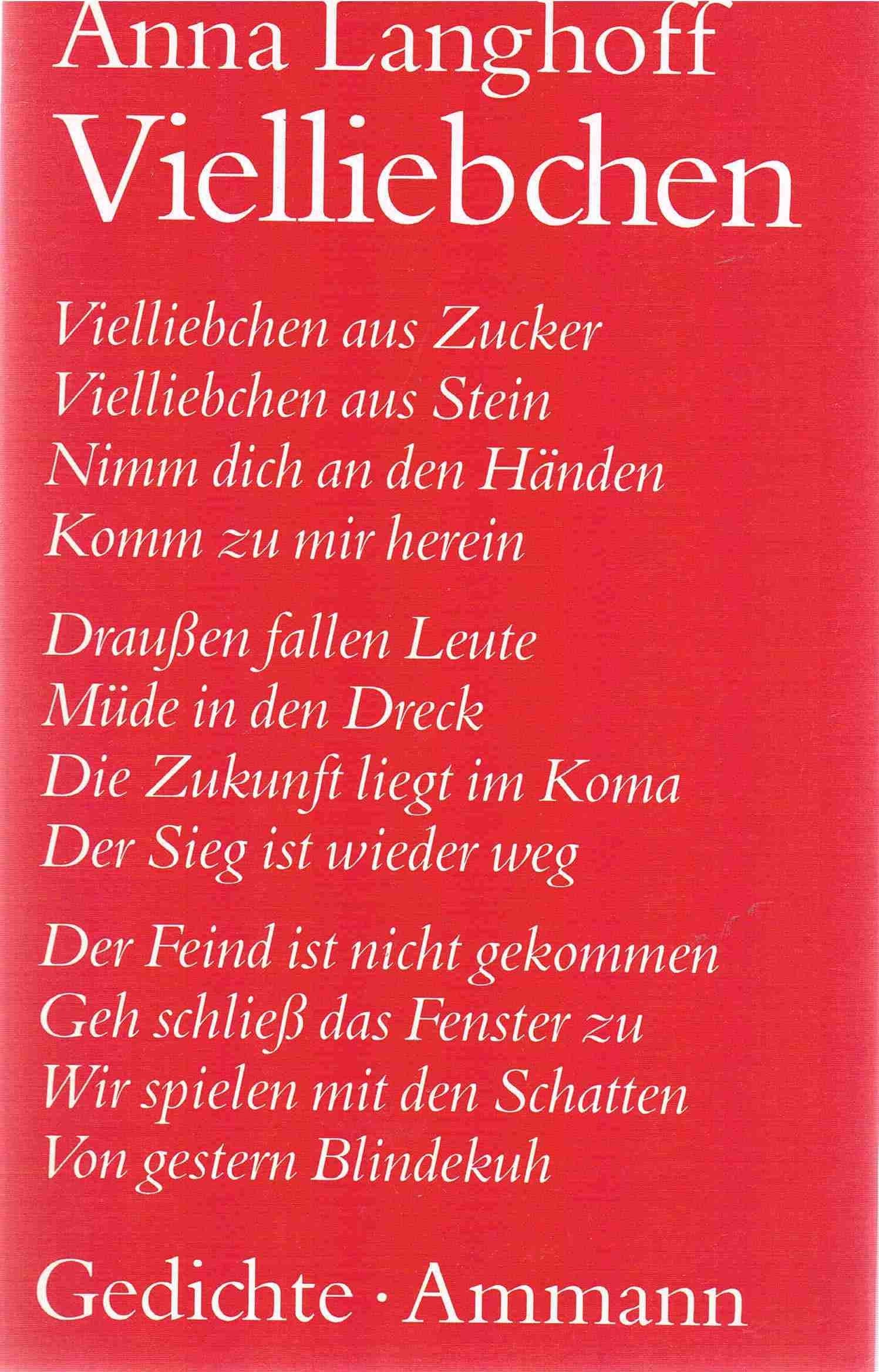 Vielliebchen. Gedichte Books