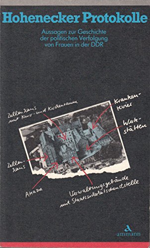 Hohenecker Protokolle. Aussagen zur Geschichte der politischen Verfolgung von Frauen in der DDR. Law