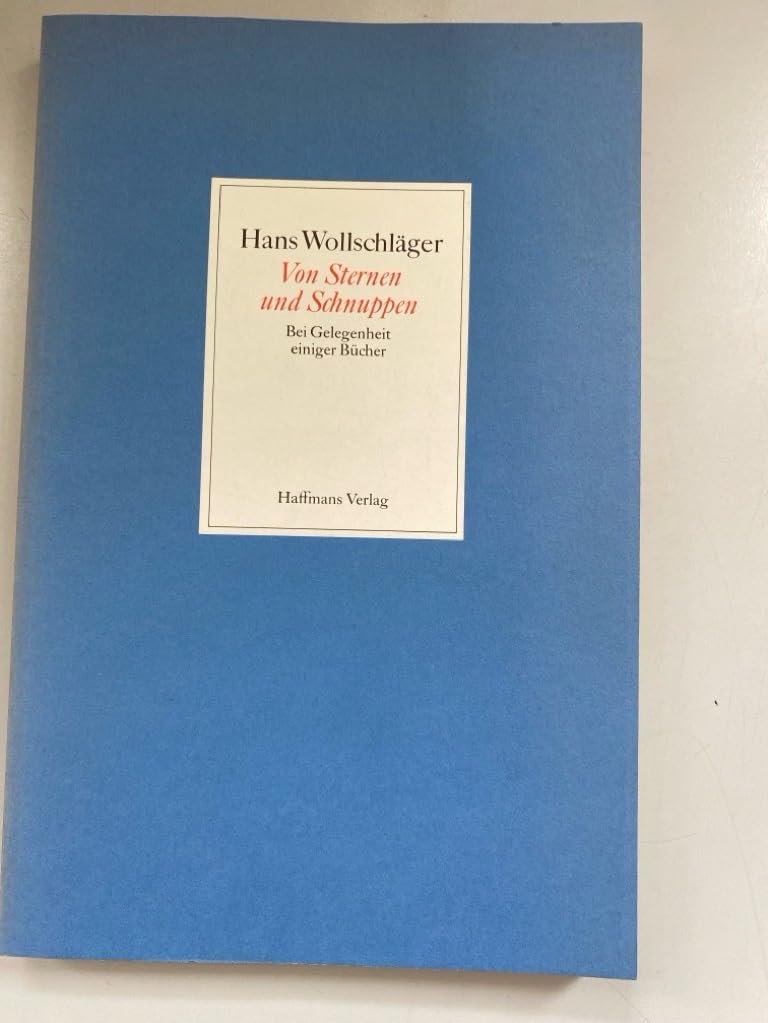 Von Sternen und Schnuppen. Bei Gelegenheit einiger Bücher Film, Art & Culture
