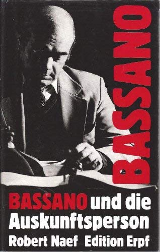 Bassano und die Auskunftsperson. Kriminalnovelle Books
