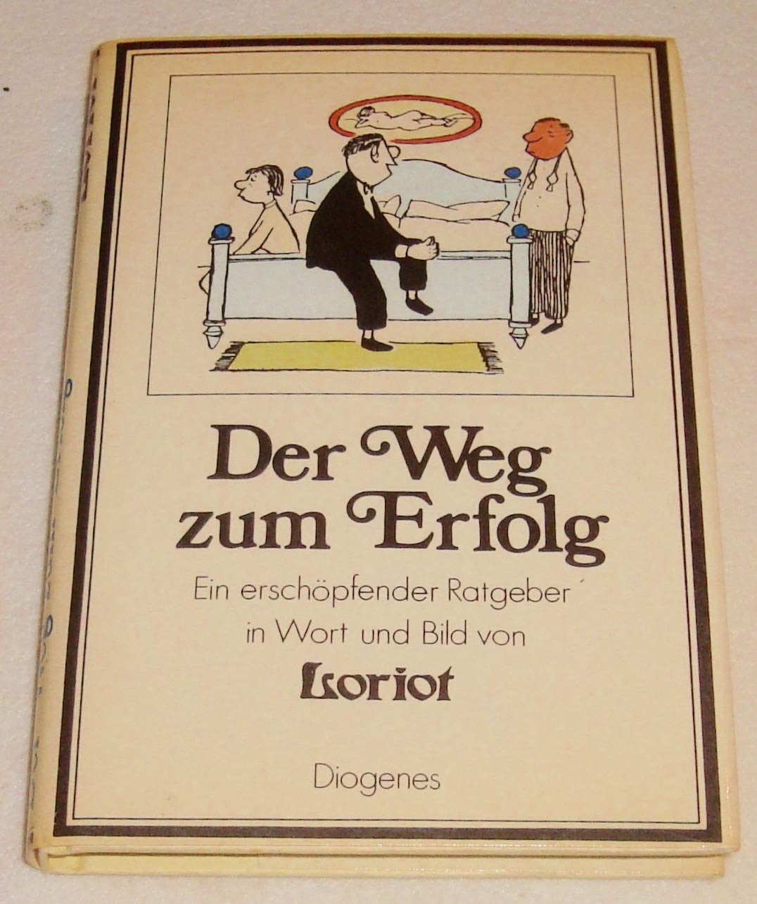 Der Weg zum Erfolg. Ein erschöpfender Ratgeber Cartoons