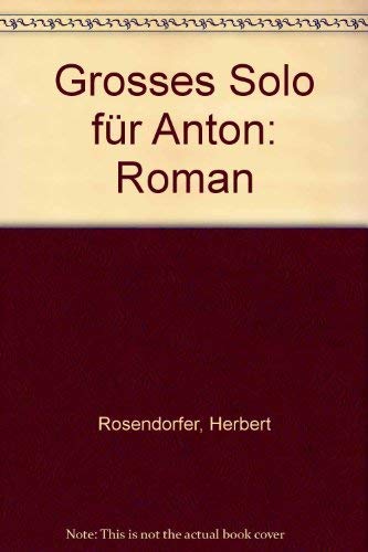 Großes Solo für Anton Contemporary literature