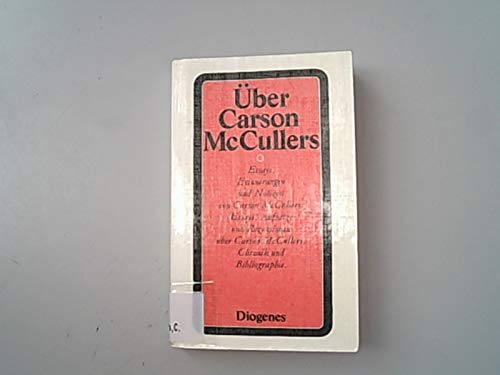 Product Image: Über Carson McCullers (20/8).