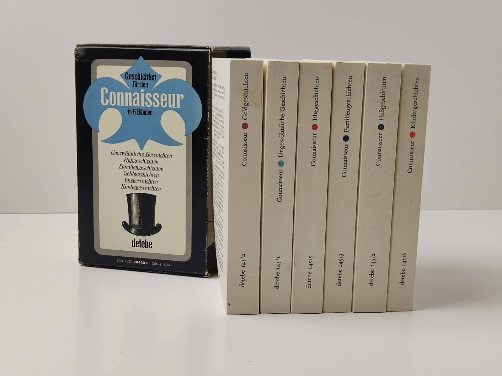 Geschichten für den Connaisseur in 6 Bänden. (K 14). Books