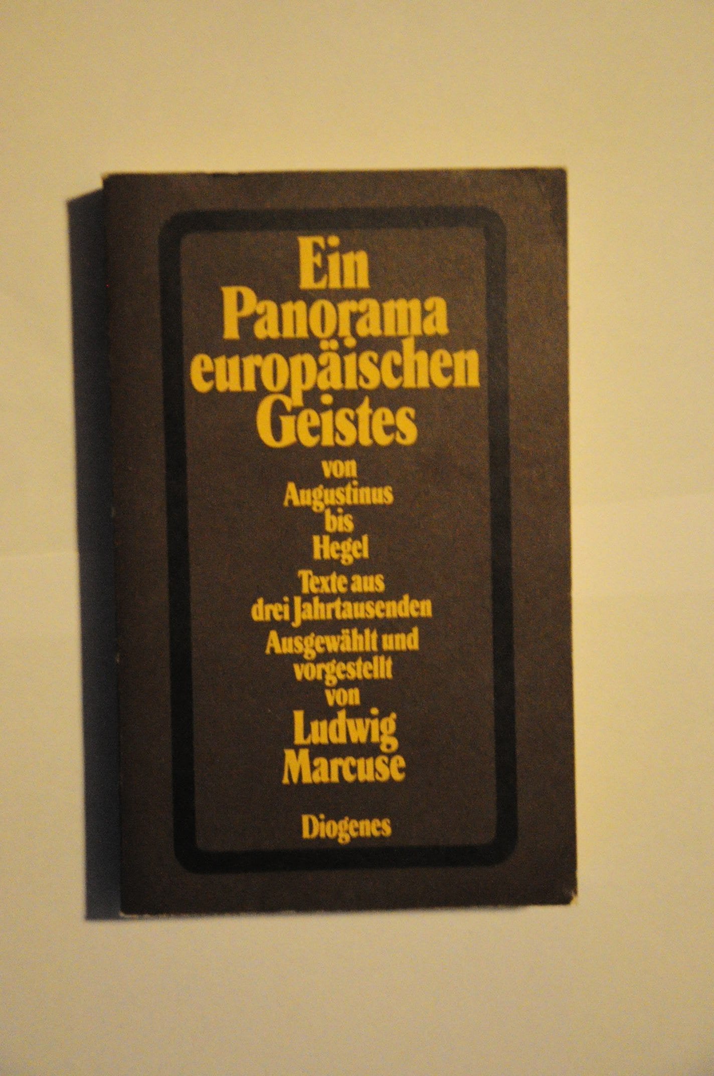 Product Image: Ein Panorama europäischen Geistes