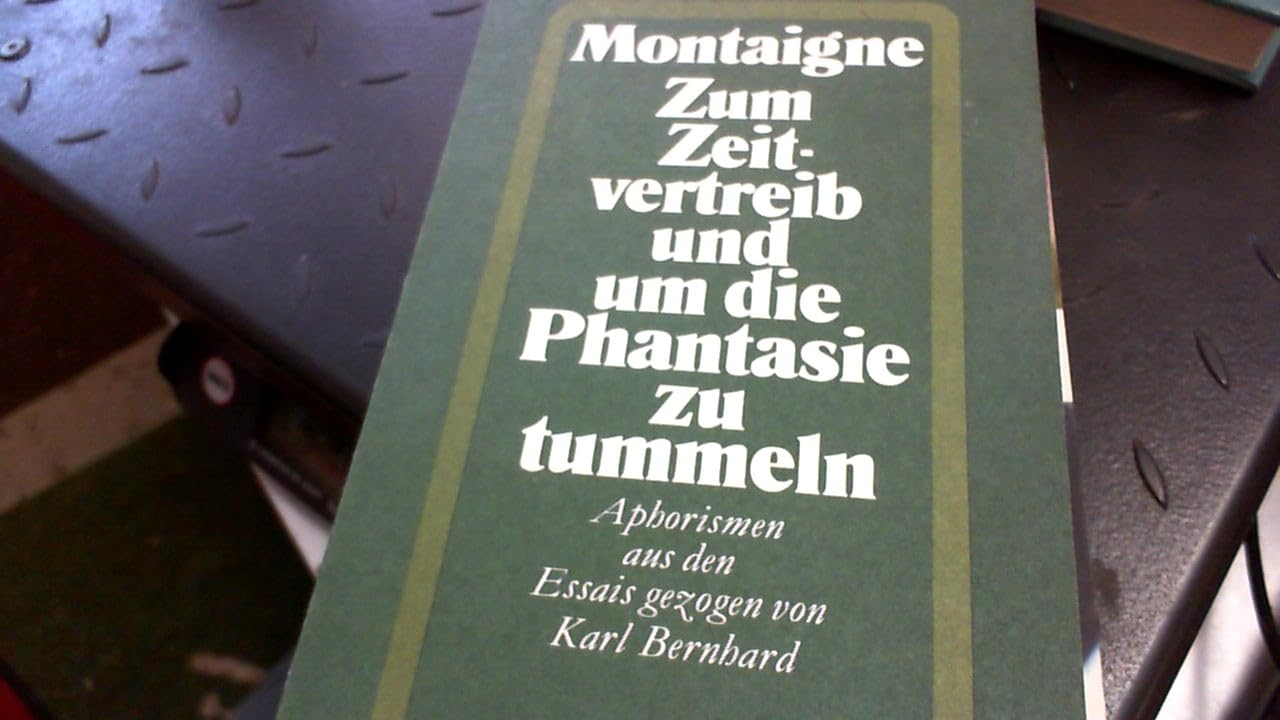 Zum Zeitvertreib und um die Phantasie zu tummeln. Books