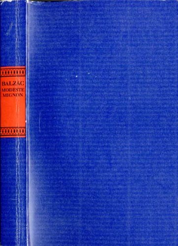 Modeste Mignon. Roman (Die menschliche Komödie) Books