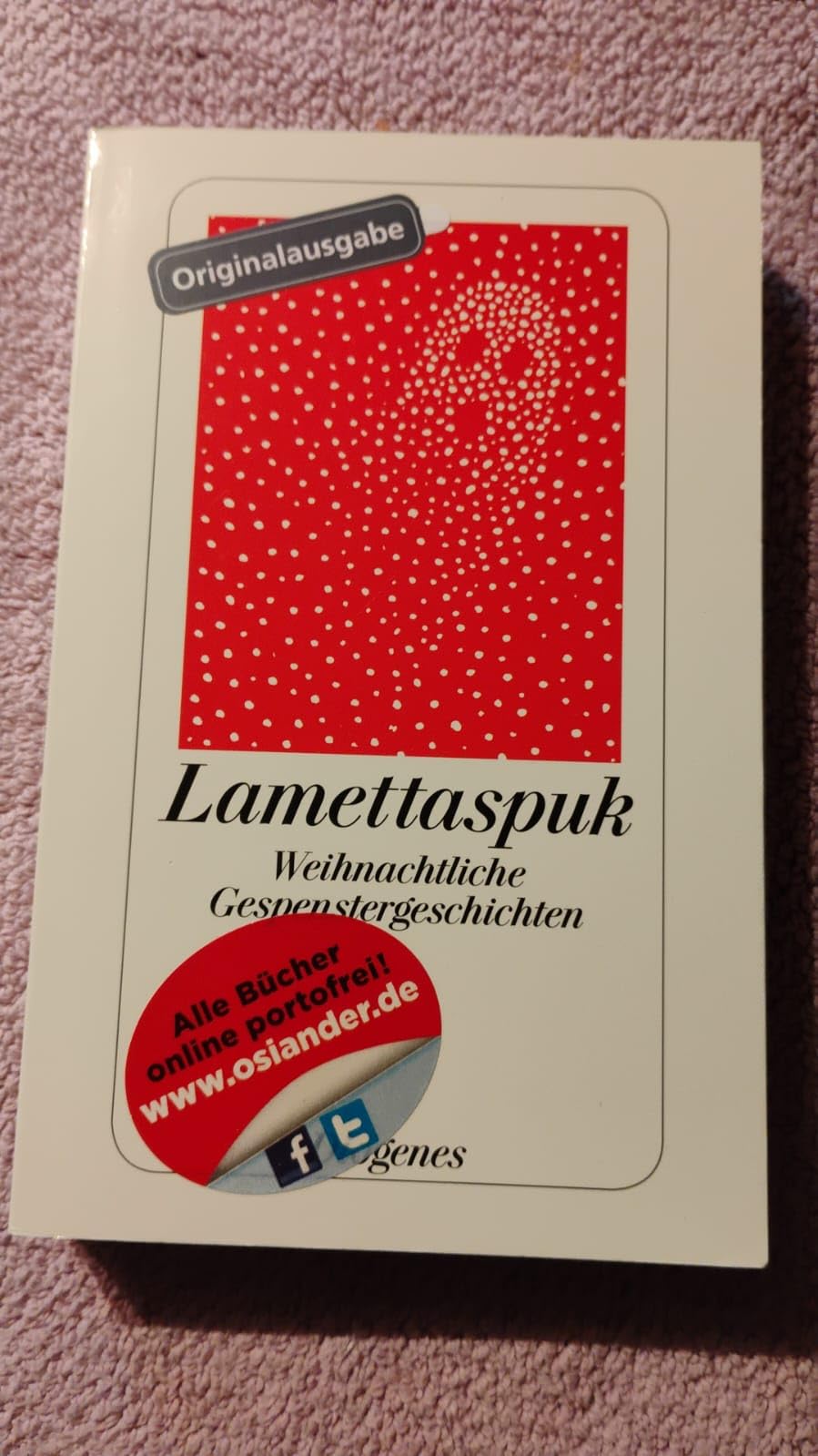 Lamettaspuk: Gespenstische Weihnachtsgeschichten: Weihnachtliche Gespenstergeschichten (detebe) Contemporary literature