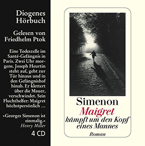 Maigret kämpft um den Kopf eines Mannes: Ungekürzte Lesung (Diogenes Hörbuch) Contemporary literature Books