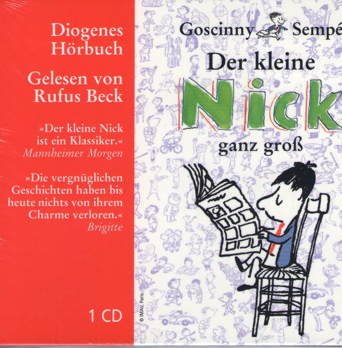 Der kleine Nick ganz groß: 9 Geschichten aus dem Band "Neues vom kleinen Nick" (Diogenes Hörbuch) Manga