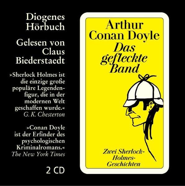 Das gefleckte Band: Zwei Sherlock-Holmes-Geschichten (Diogenes Hörbuch) Contemporary literature