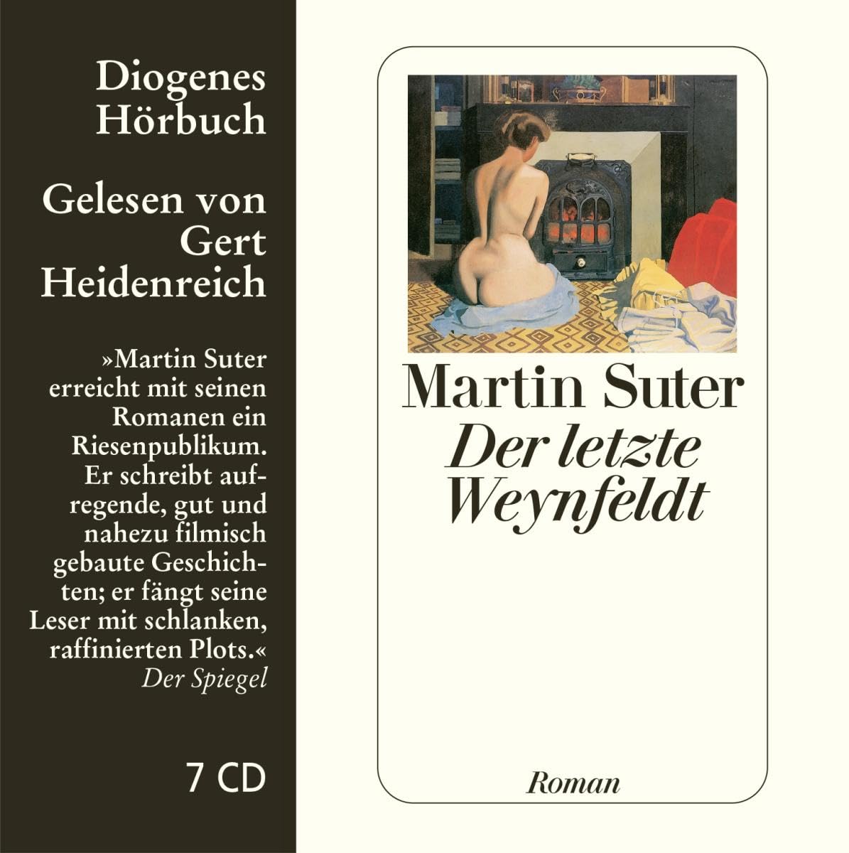 Der letzte Weynfeldt: Ungekürzte Ausgabe, Lesung (Diogenes Hörbuch) Contemporary literature