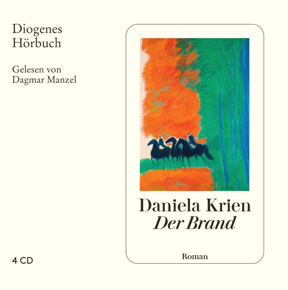Der Brand: Lesung (Diogenes Hörbuch) Contemporary literature