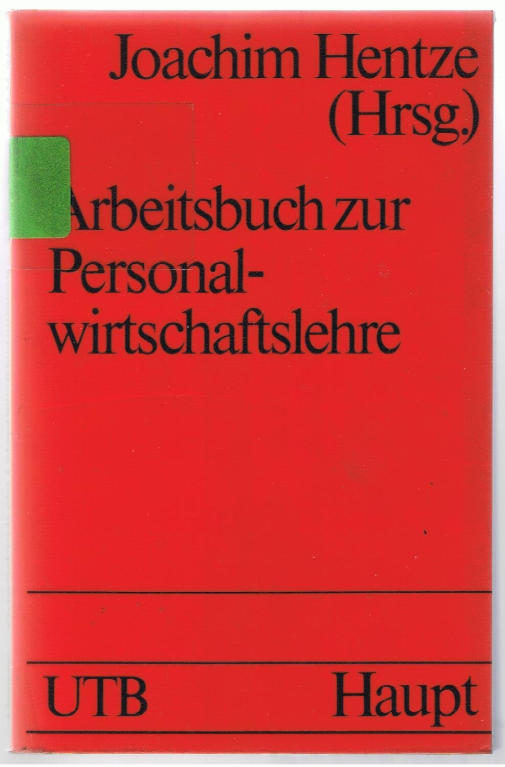 Arbeitsbuch zur Personalwirtschaftslehre, Books