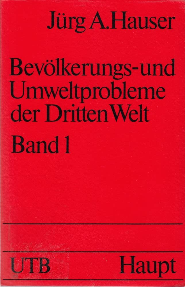 Bevölkerungs- und Umweltprobleme der Dritten Welt. Books