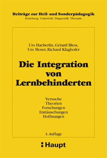 Product Image: Die Integration von Lernbehinderten