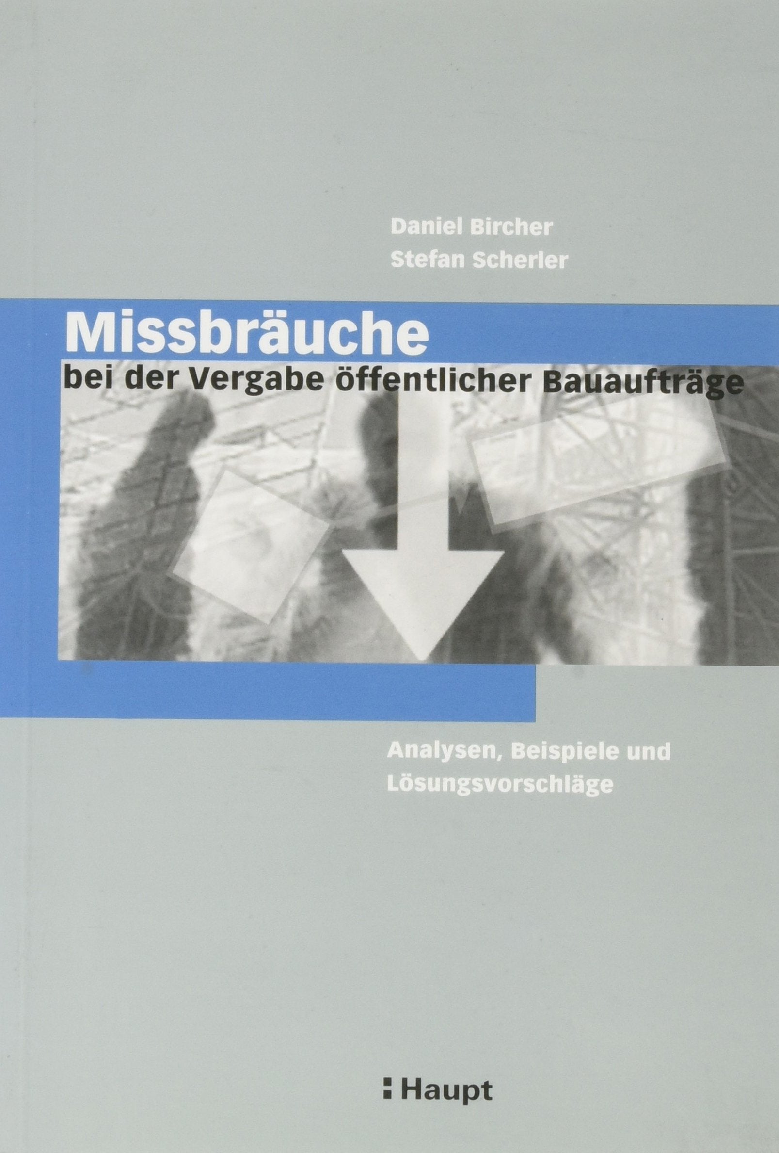 Missbräuche bei der Vergabe öffentlicher Aufträge im Bauwesen: Missbrauchsmuster, Beispiele und Lösungsvorschläge Law