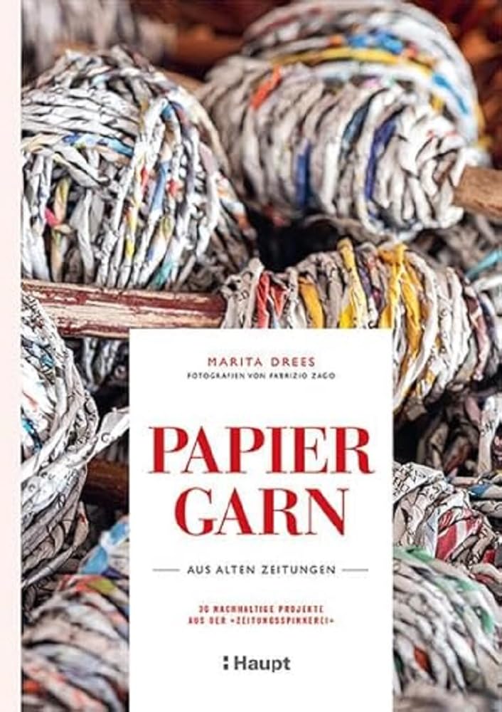 Papiergarn aus alten Zeitungen Hobbies & Crafts