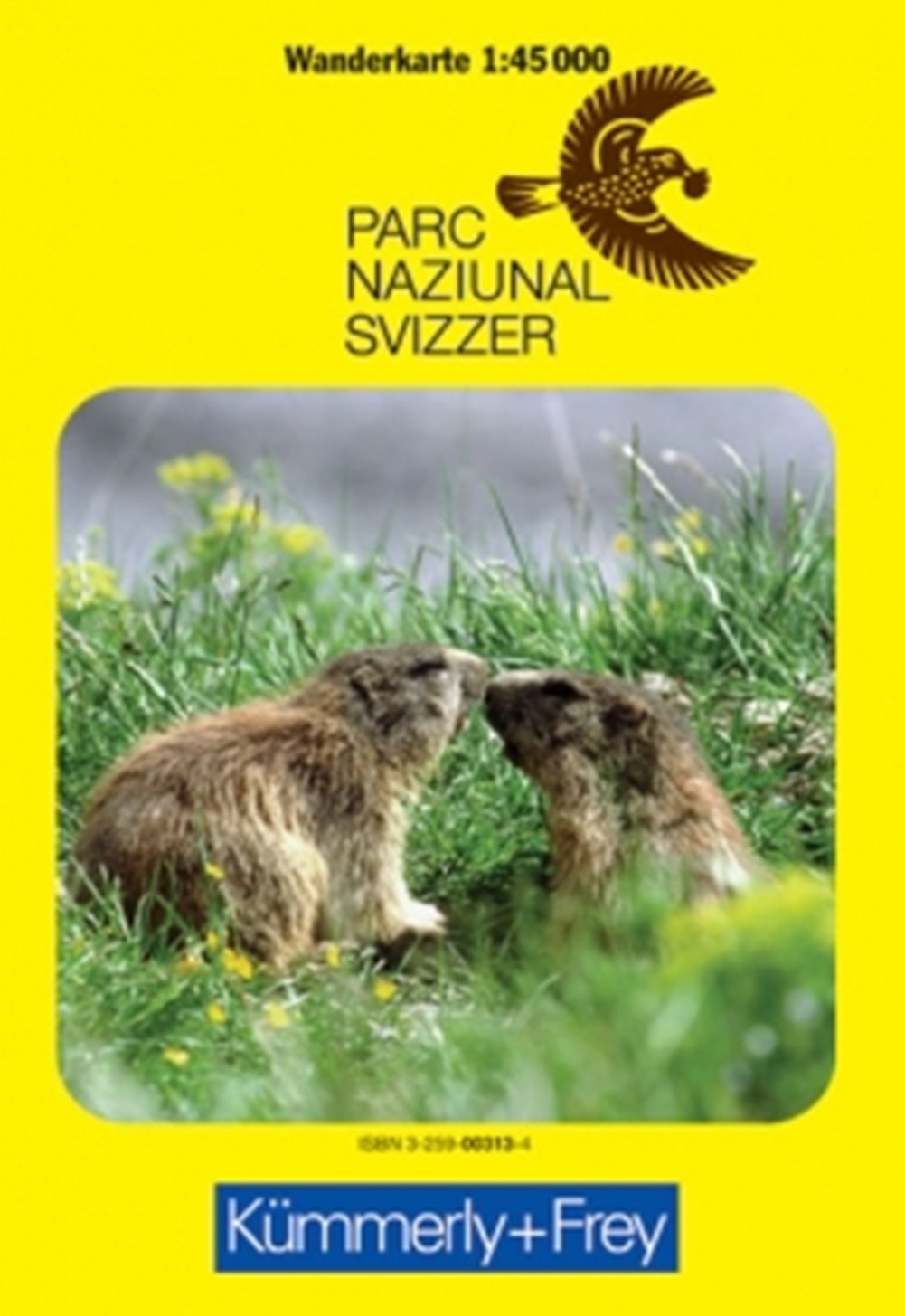 Parc Naziunal Svizzer: Wanderkarte Schweiz. Nationalpark. 1:45000 (Kümmerly+Frey Wanderkarte 1:60.000) Leisure, Home & Garden