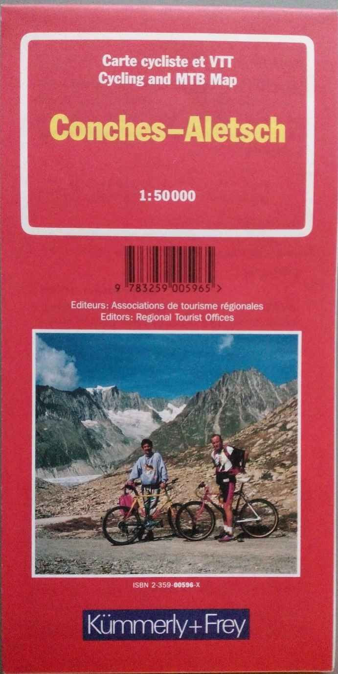 Goms, Aletsch 1 : 50 000. Fahrrad- und MTB- Karte. Mit Touristeninformation. (Kümmerly- u. Frey-Karten (Reihenkürzel: KUF) (TBA-Kürzel: 0466)): Rad- ... 1:50000 (Kümmerly+Frey Velokarten) Maps & Plans