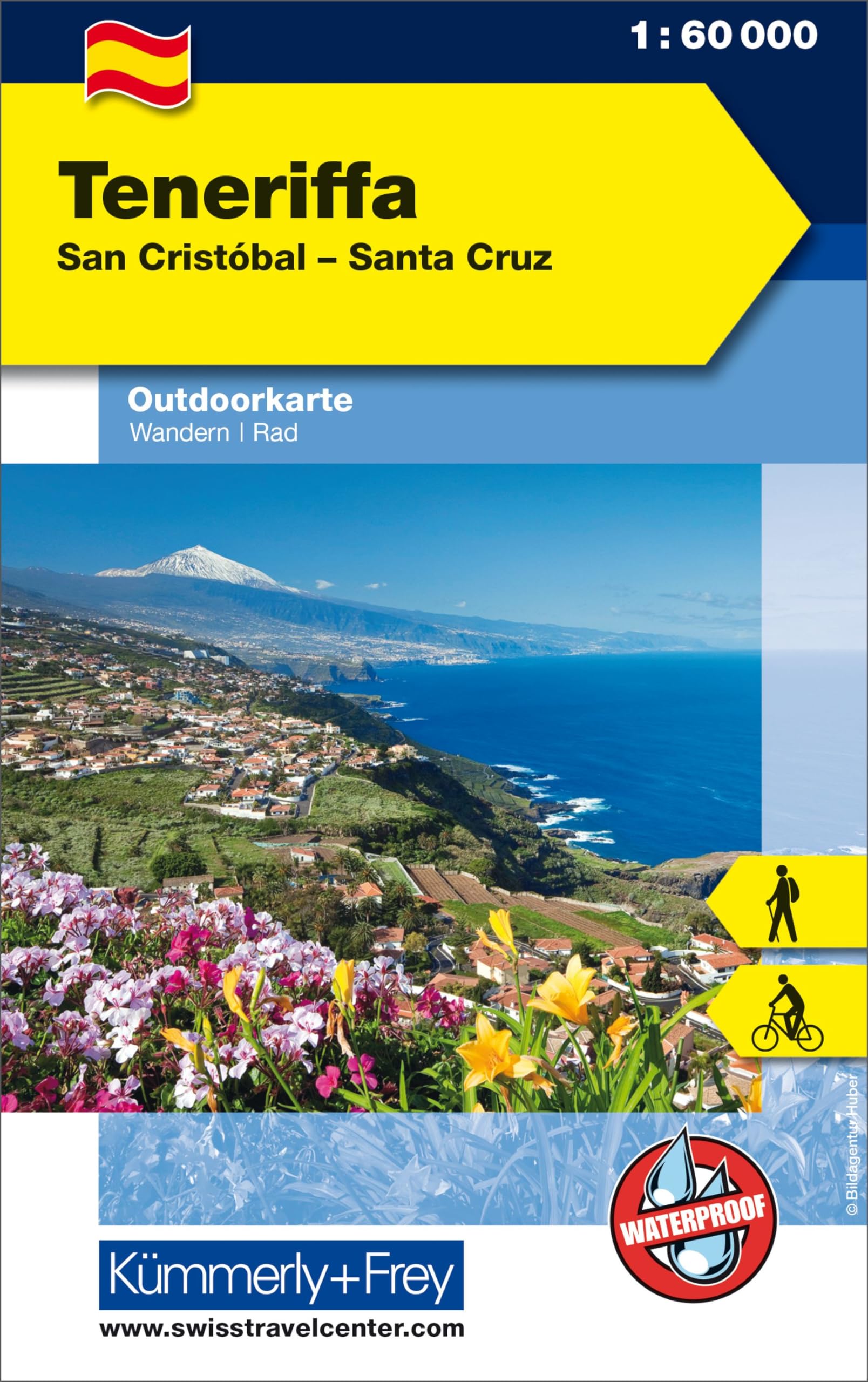 Kümmerly+Frey Outdoorkarte Teneriffa 1:60.000 Leisure, Home & Garden