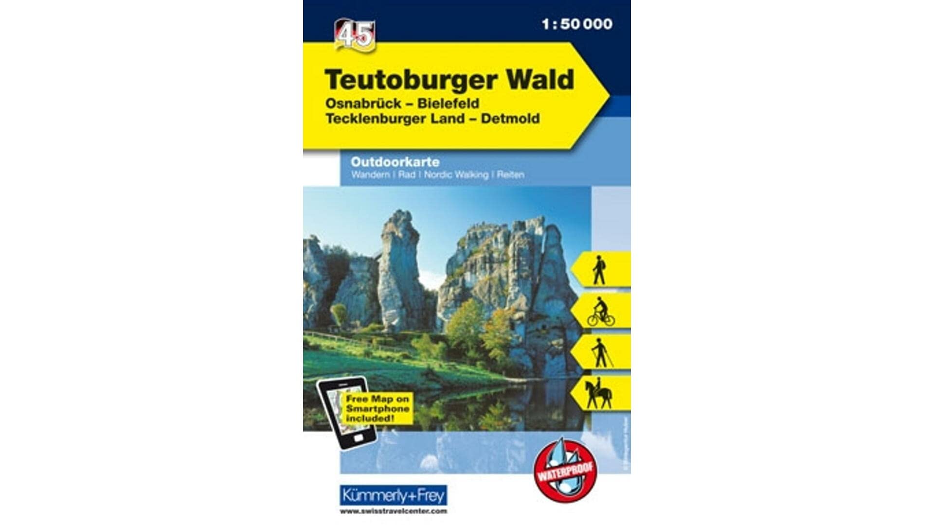 KuF Deutschland Outdoorkarte 58 Porta Westfalica 1 : 50 000 Leisure, Home & Garden