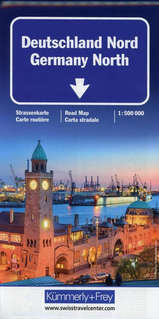 Deutschland Nord 1:500 000 Strassenkarte Leisure, Home & Garden