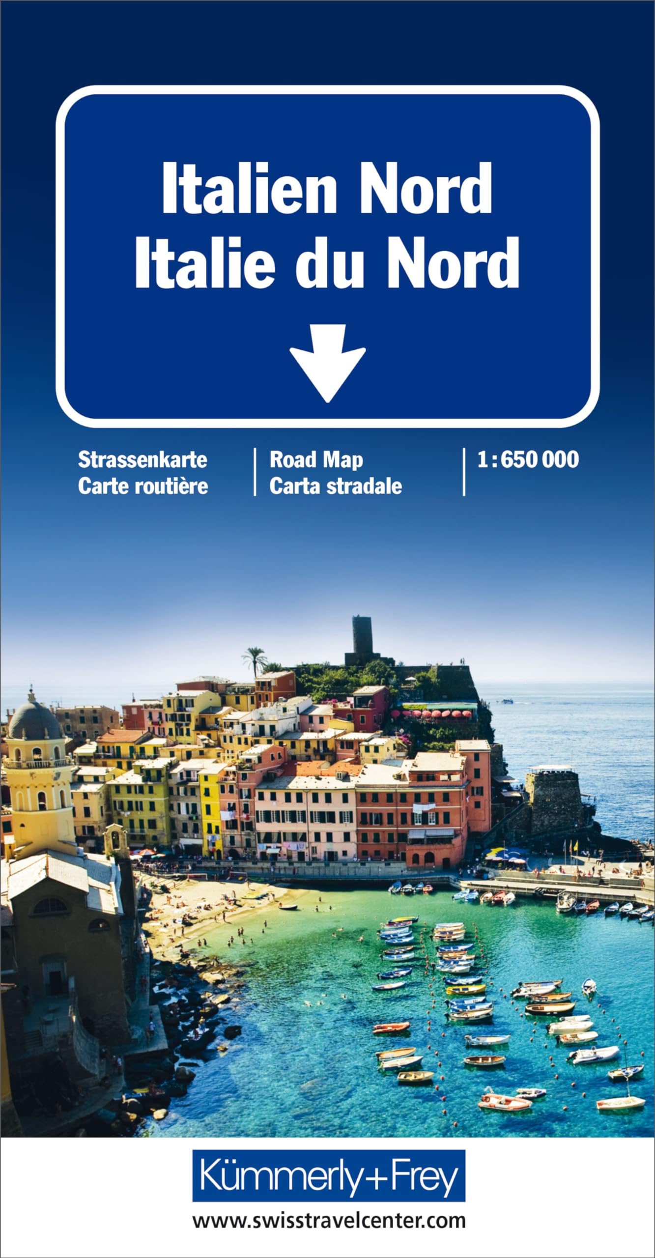 Kümmerly+Frey Strassenkarte Italien Nord 1:650.000: Inkl. Transitpläne, Ortsverzeichnis und Reiseinformationen Leisure, Home & Garden