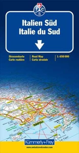 Carte routière et touristique : Italie du Sud book