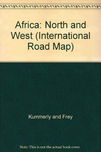 Kümmerly & Frey Karte Afrika, Nord und West: Straßenkarte. Polit. Ausg. Maßst. 1 : 4 Mio. (International Road Map) Leisure, Home & Garden