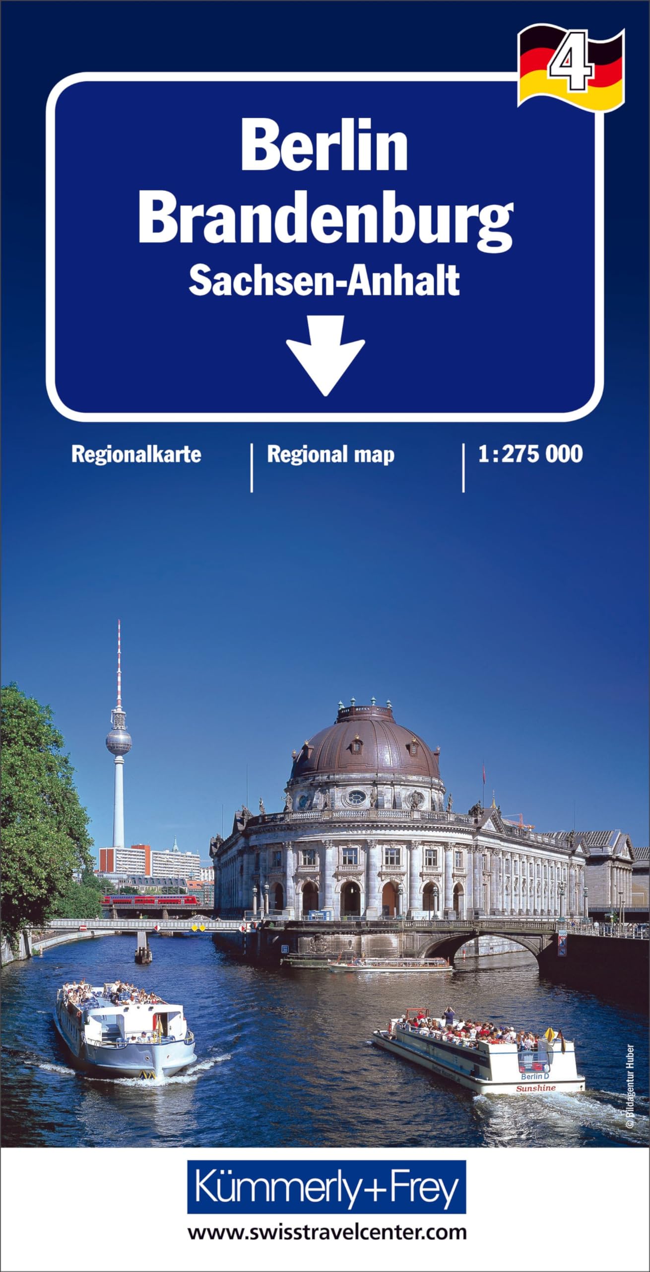 KuF Deutschland Regionalkarte 04 Berlin, Brandenburg 1 : 275 000 Leisure, Home & Garden