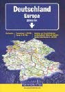Deutschland /Europa Strassenatlas 2003/04: Massstäbe: Deutschland 1:300000 und Europa 1:4.5 Mill. Autobahn- und Fernstrassenkarten, Stadtdurchfahrtskarten (Kümmerly+Frey Atlanten) Geology & Geography