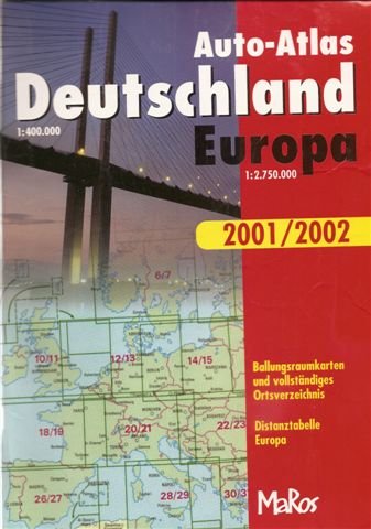 Auto- Atlas Deutschland / Europa (Kümmerly und Frey) Books