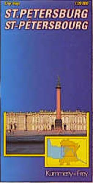 Kümmerly & Frey Stadtpläne, Sankt Petersburg: Maßst. 1 : 20.000 (Kümmerly+Frey City Maps) Maps & Plans