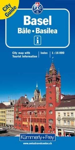 Basel City Map TCS: 1:16000 incl. City Guide + Index (Kümmerly+Frey City Maps) Leisure, Home & Garden