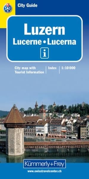 KuF Luzern 1 : 10 000. City Guide book