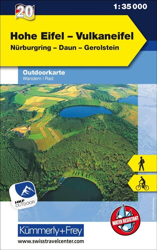 Hohe Eifel Vulkaneifel Nr. 20 Outdoorkarte Deutschland 1:35 000 Leisure, Home & Garden