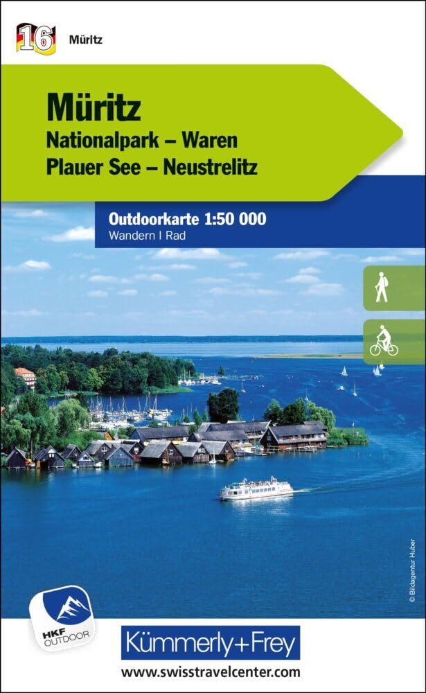 Kümmerly+Frey Outdoorkarte Deutschland 16 Müritz Nationalpark 1:50.000: Mit Nationalpark, Waren, Plauer See und Neustrelitz. Touren für Wanderer, Biker und mehr! Free Download Leisure, Home & Garden