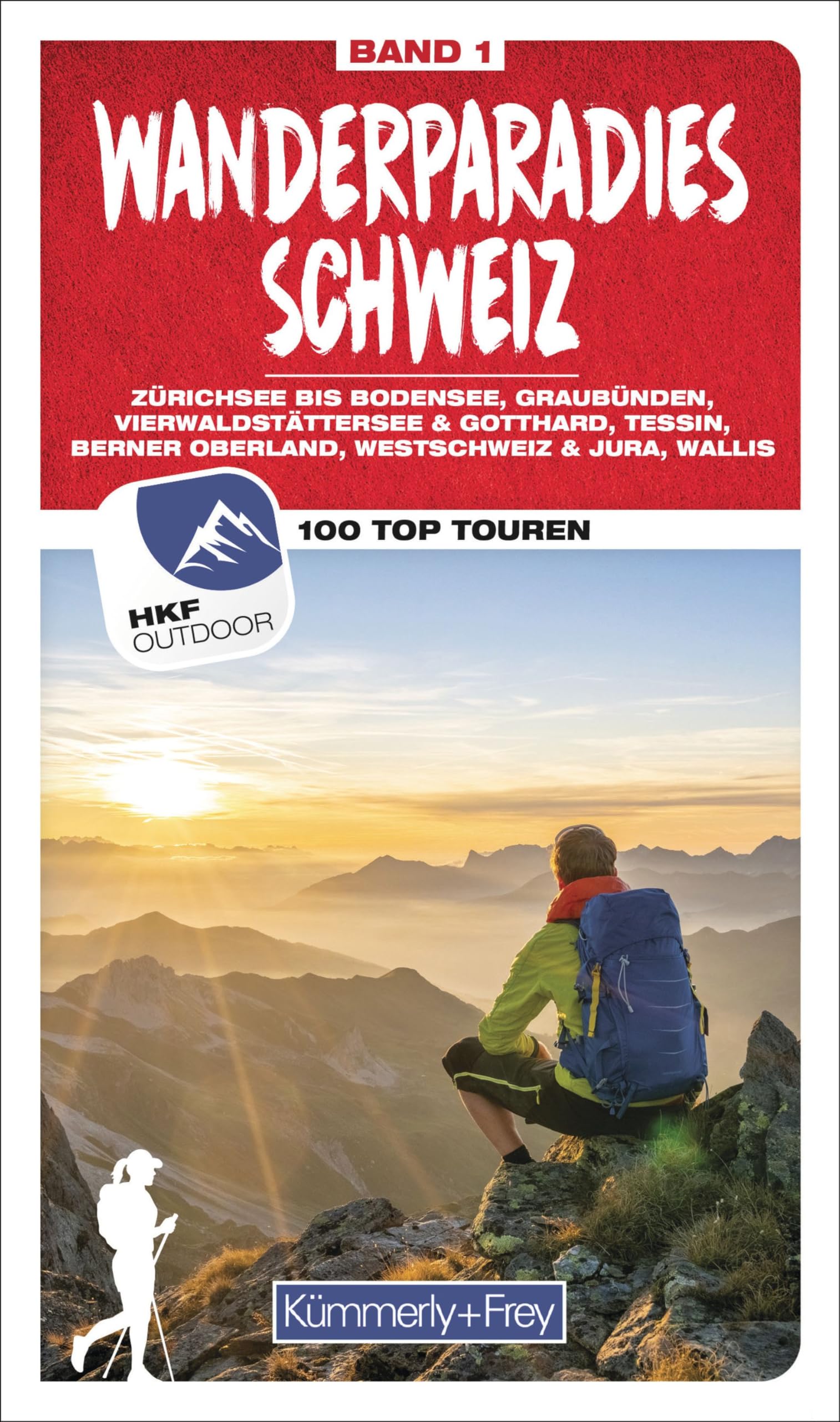 Kümmerly+Frey Wanderführer Wanderparadies Schweiz Leisure, Home & Garden