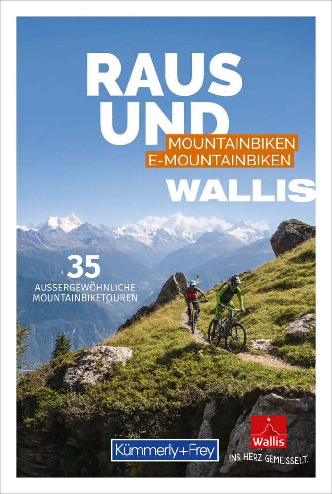 Kümmerly+Frey Raus und Mountainbiken Wallis - Mountainbikeführer: 35 aussergewöhnliche Mountainbiketouren; 6 Seiten Info inkl. Kartenausschnitt pro Tour Leisure, Home & Garden