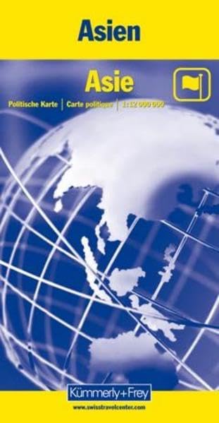 KuF Asien politisch 1 : 12 000 000 Leisure, Home & Garden